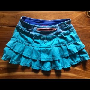 Ivivva lululemon girls tennis skirt